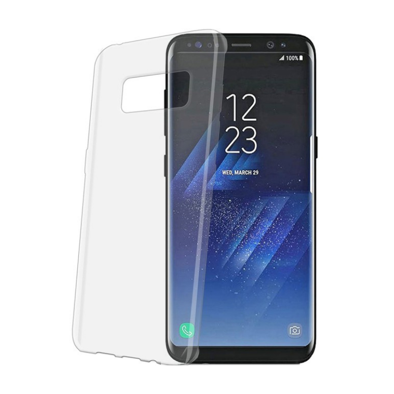 CLEAR GEL CASE SHOPRANO SAMSUNG GALAXY S8 PLUS