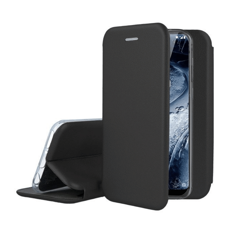 ELEGANCE BOOK CASE SHOPRANO SAMSUNG GALAXY A21S BLACK