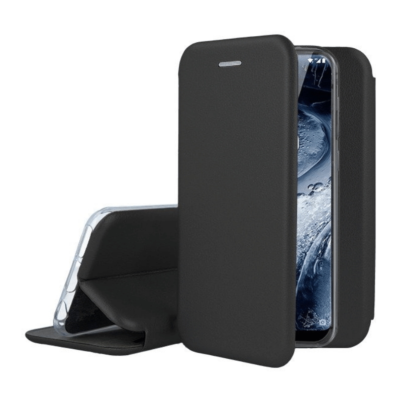 ELEGANCE BOOK CASE SHOPRANO SAMSUNG GALAXY A31 BLACK