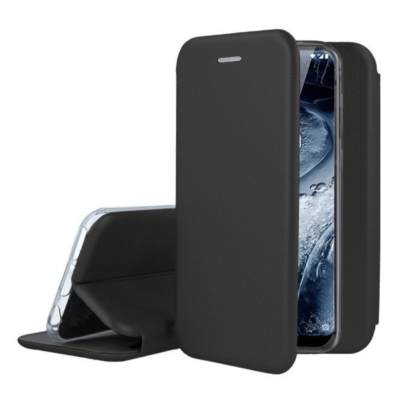 ELEGANCE BOOK CASE SHOPRANO SAMSUNG GALAXY A50 BLACK