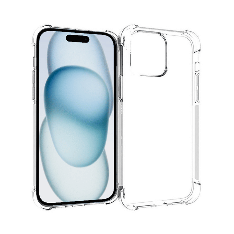 GEL CASE ANTI SHOCK IPHONE 15 PLUS CLEAR