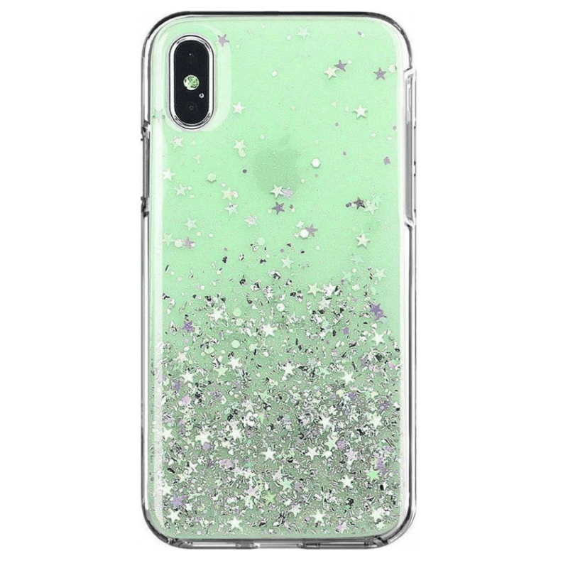 GLITTER SHINING CASE SHOPRANO IPHONE X XS GREEN