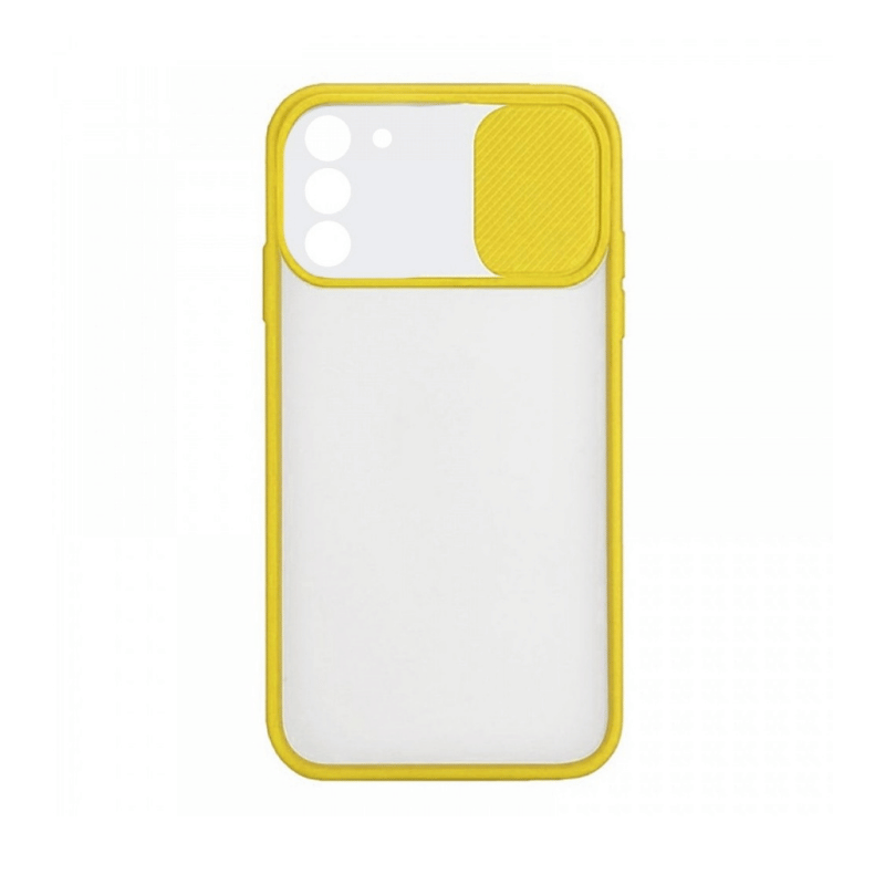 LENS COVER CASE SHOPRANO SAMSUNG GALAXY S21 PLUS YELLOW