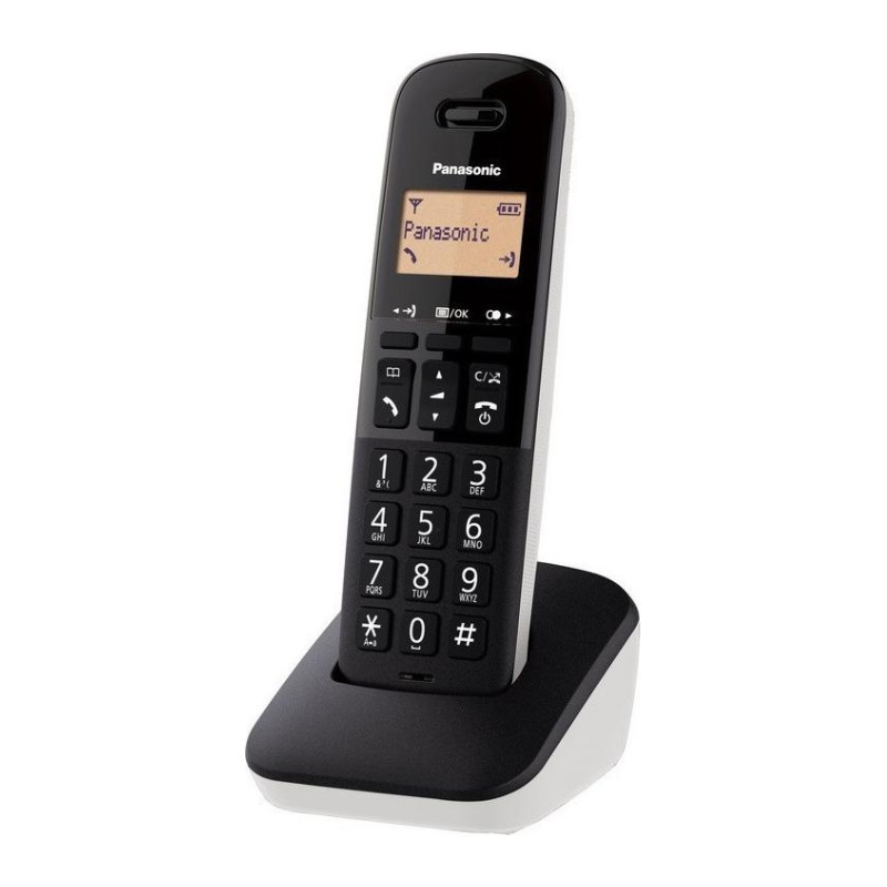 PANASONIC CORDLESS STANDARD DECT KX TGB610JT WHITE