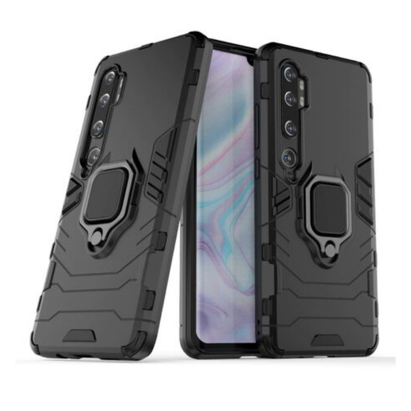 RING ARMOR KICKSTAND CASE WOZINSKY XIAOMI MI NOTE 10 MI NOTE 10 PRO MI CC9 PRO BLACK