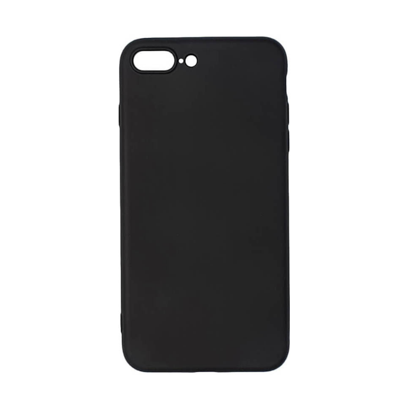 SILICONE CASE SHOPRANO IPHONE 7 PLUS 8 PLUS BLACK