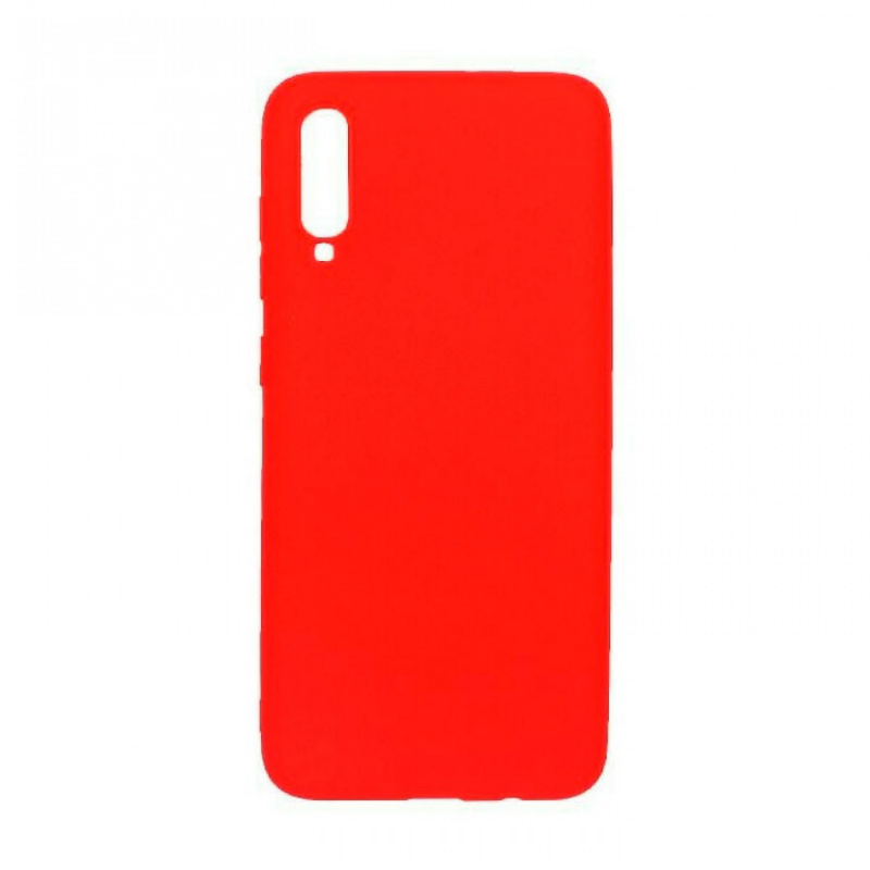 SILICONE CASE SHOPRANO SAMSUNG GALAXY A70 A70S RED