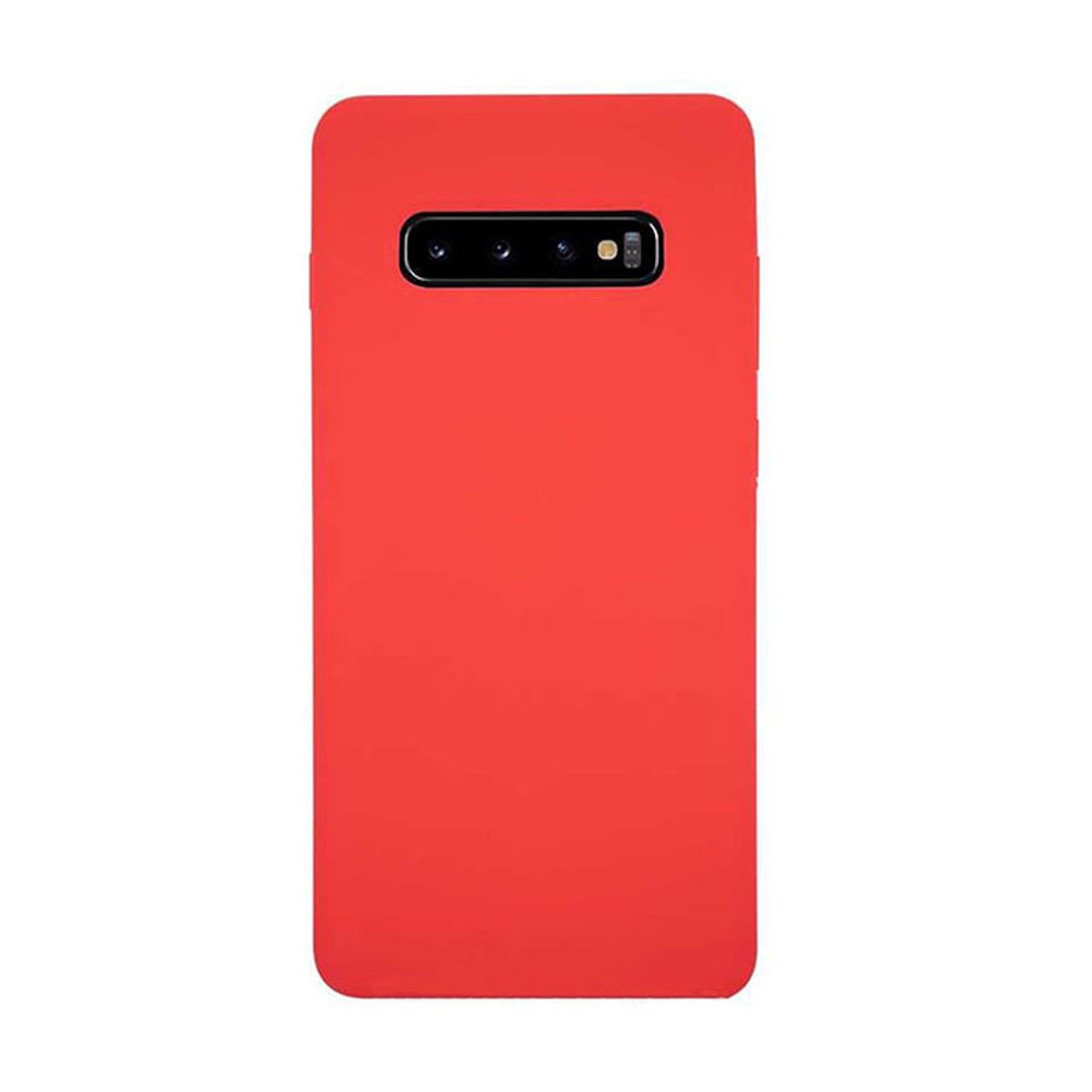 SILICONE CASE SHOPRANO SAMSUNG GALAXY S10 RED