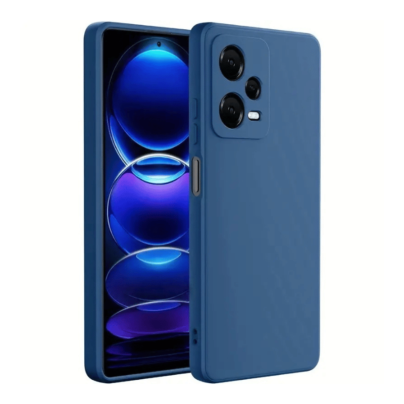 SILICONE CASE SHOPRANO XIAOMI REDMI NOTE 12 BLUE