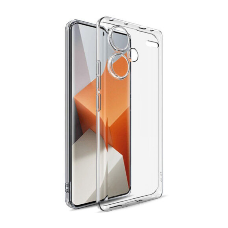 CLEAR GEL CASE SHOPRANO XIAOMI REDMI NOTE 13 PRO PLUS 5G