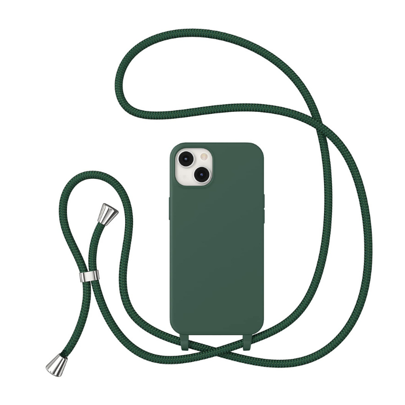 CORD CASE SHOPRANO IPHONE 15 GREEN